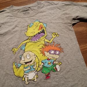 RUGRATS T-SHIRT - Kids XL // Reptar Tommy Chuckie Nickelodeon cartoon tee shirt